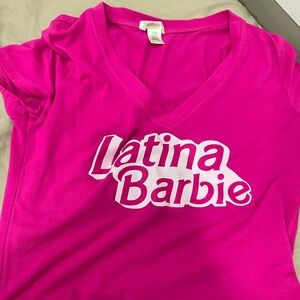Hot Pink Latina Barbie T-Shirt